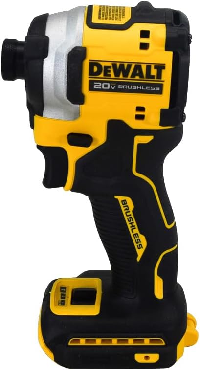 DEWALT DCF850B 20V Cordless Brushless Compact 1/4'' Impact Driver (Tool Only) (DCF850B-NBX) (Renewed)