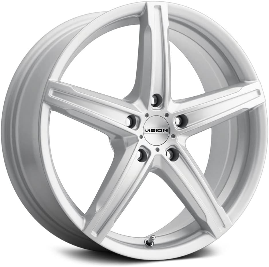 Vision 469 Boost 16x7 5x108 +40mm Silver Wheel Rim 16" Inch