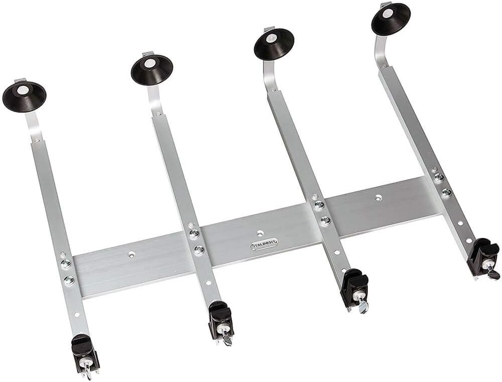 Paderno World Cuisine Aluminum Fixed Liquor Dispenser, 4 Bottles Chrome Steel 44056-04