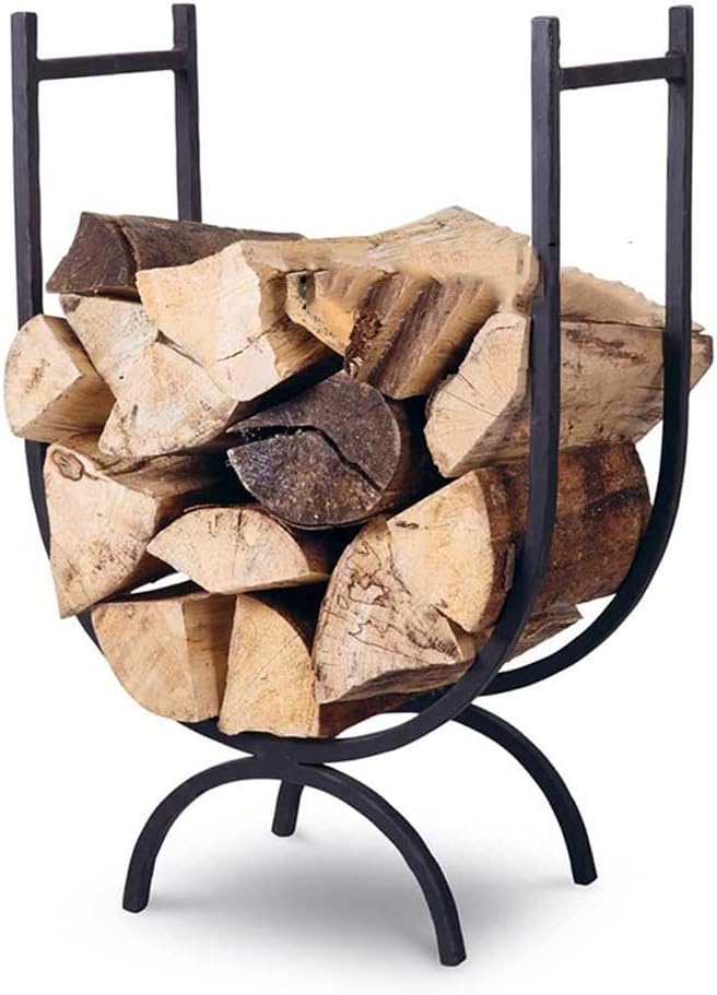 Firewood Storage Rack Living Room Home and Outdoor Universal Iron Flooring Firewood Storage Storage Rack Wood Firewood Decorative Partition Rack
