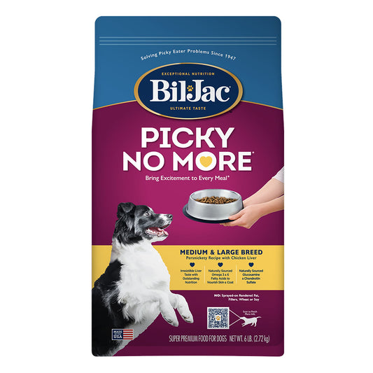 Bil-Jac® Picky No More Medium & Large Breed Adult Dry Dog Food - Chicken 27 Lb