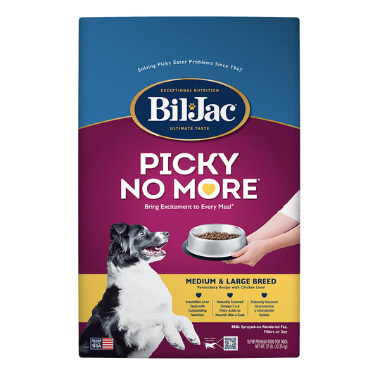 Bil-Jac® Picky No More Medium & Large Breed Adult Dry Dog Food - Chicken 6 Lb