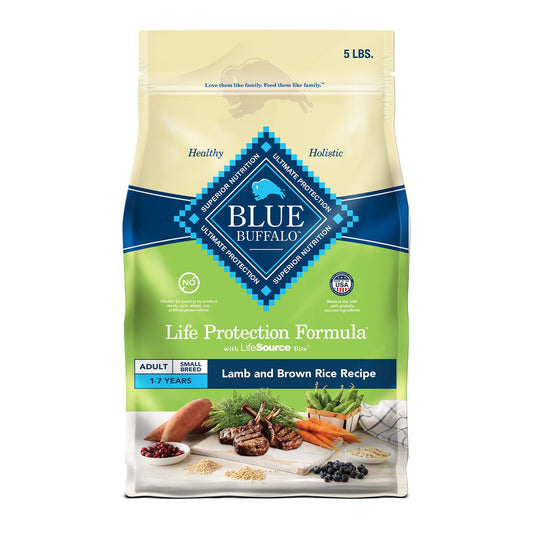 Blue Buffalo® Life Protection Formula&trade; Small Breed Adult Dry Dog Food - Lamb & Brown Rice 15 Lb