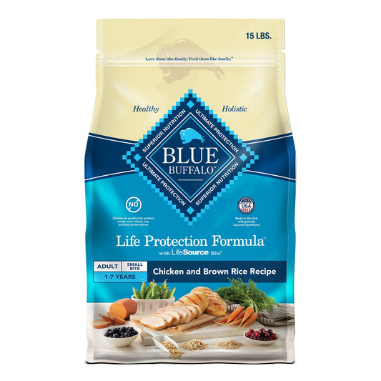 Blue Buffalo® Life Protection Formula&trade; Small Bite Adult Dog Dry Food - Chicken & Brown Rice 30 Lb