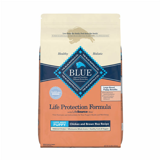 Blue Buffalo® Life Protection Formula&trade; Large Breed Puppy Dry Dog Food - Chicken & Brown Rice 30 Lb