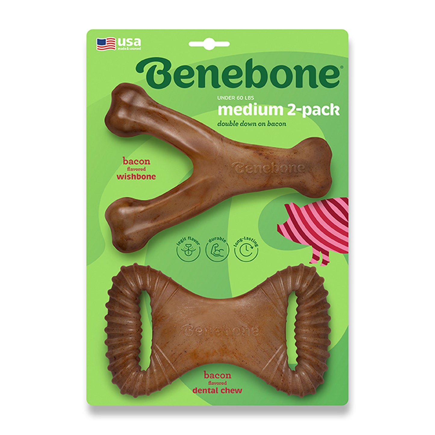 Benebone® Wishbone Dental Chew 2 Pack