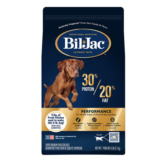 Bil-Jac 30/20 Performance All Life Stages Dry Dog Food - Chicken 30 Lb