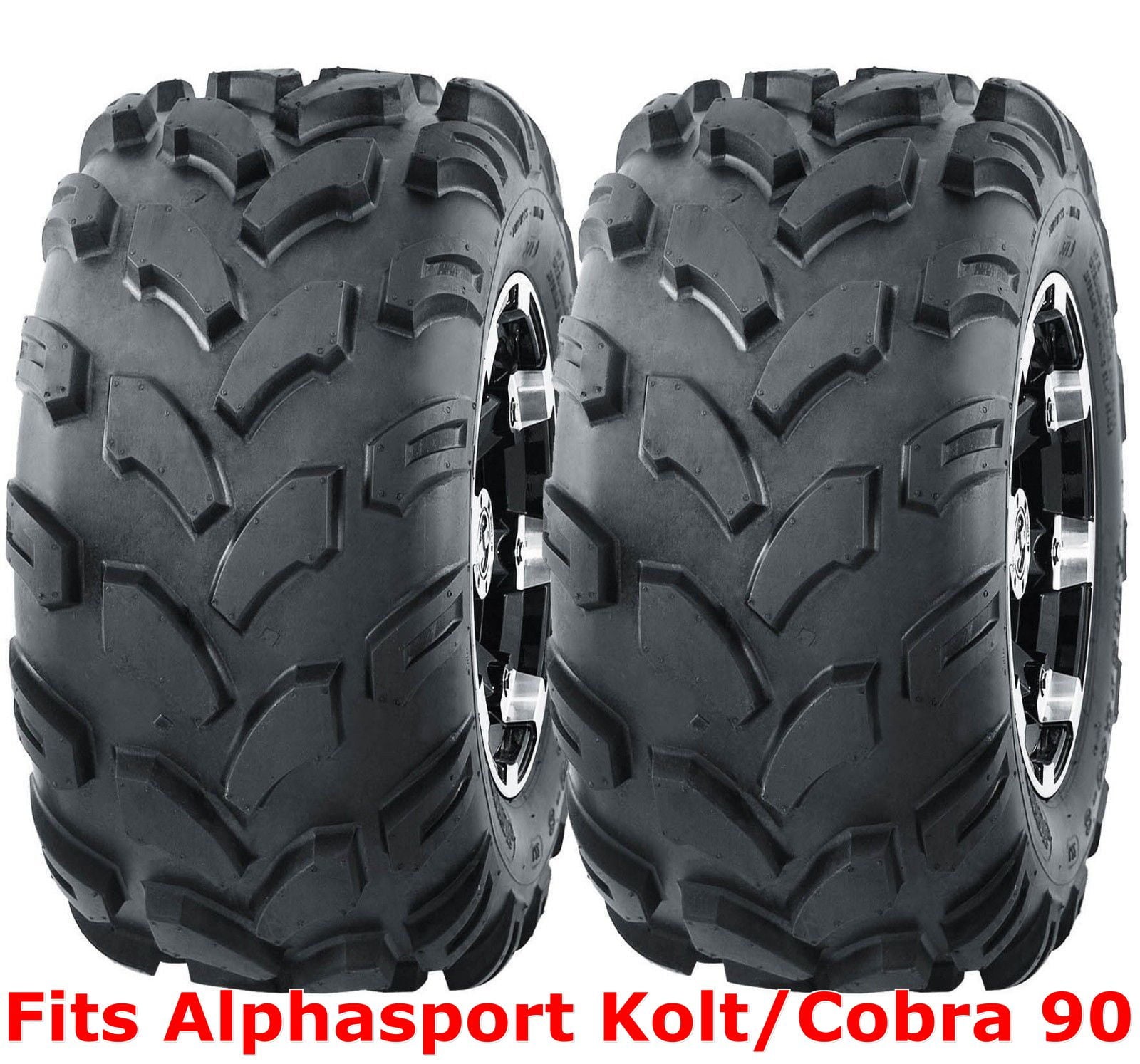 2 WANDA ATV tires 19x7-8 19x7x8 Alphasport Kolt/Cobra 90 front P311