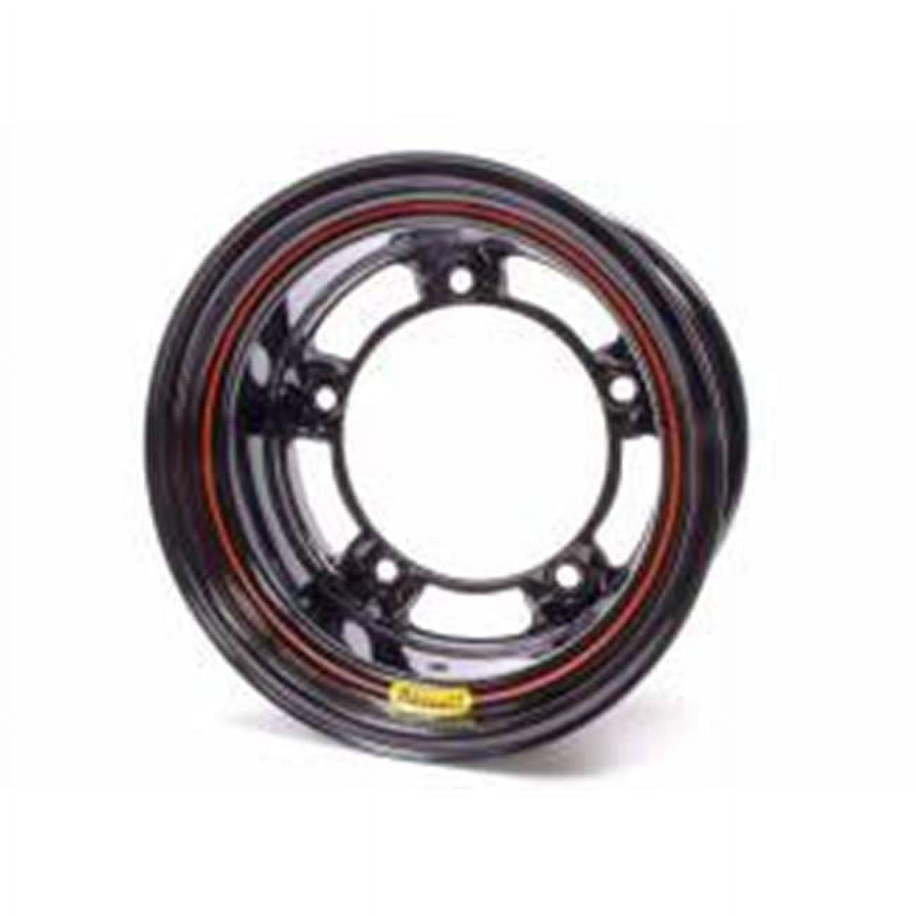 58SR3 3 in. Back Spacing 5 Spun Wheel - Black