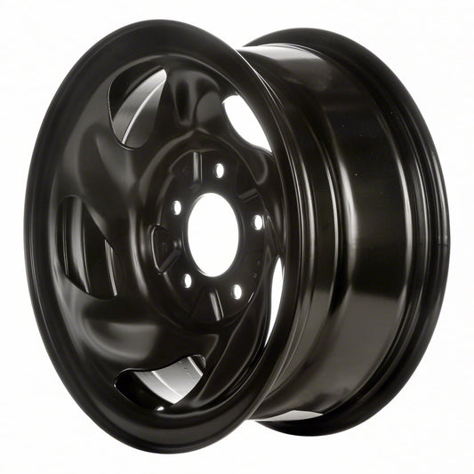 Remanufactured Painted Black Steel Wheel 16 x 7 F65Z1015BA fits 1997-2000 Ford Expedition