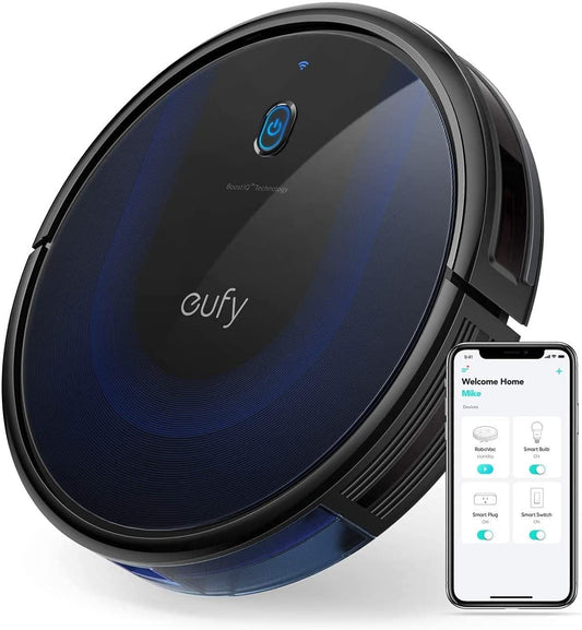 Restored Eufy BoostIQ RoboVac 15C MAX, Wi-Fi Connected, Super-Thin, 2000Pa Suction (Refurbished)