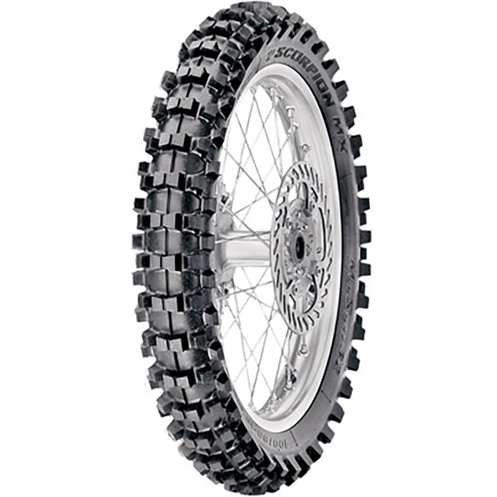 120/90x19 Pirelli Scorpion MX 32 Soft To Mid Terrain for Kawasaki KX450F 2006-2018