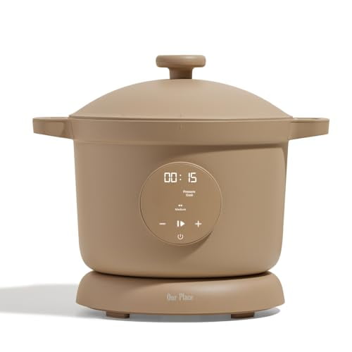 6-quart Multicooker with 4 Versatile Modes - Pressure Cook, Slow Cook, Sear & Saute, Keep Warm - Hands-Free Steam Release - Tailored Control Panel - Steam
