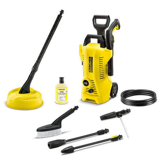 Karcher 2000 PSI 1.45-GPMs Cold Water Electric Pressure Washer with 4 Spray Tips and Surface Cleaner 1.673-610.0