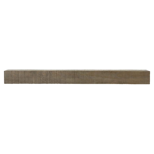 Country Living 72-in W x 5.5-in H x 9-in D Beach Sand Pine Hollow Farmhouse Fireplace Mantel STOCKBRIDGE-72-BSND