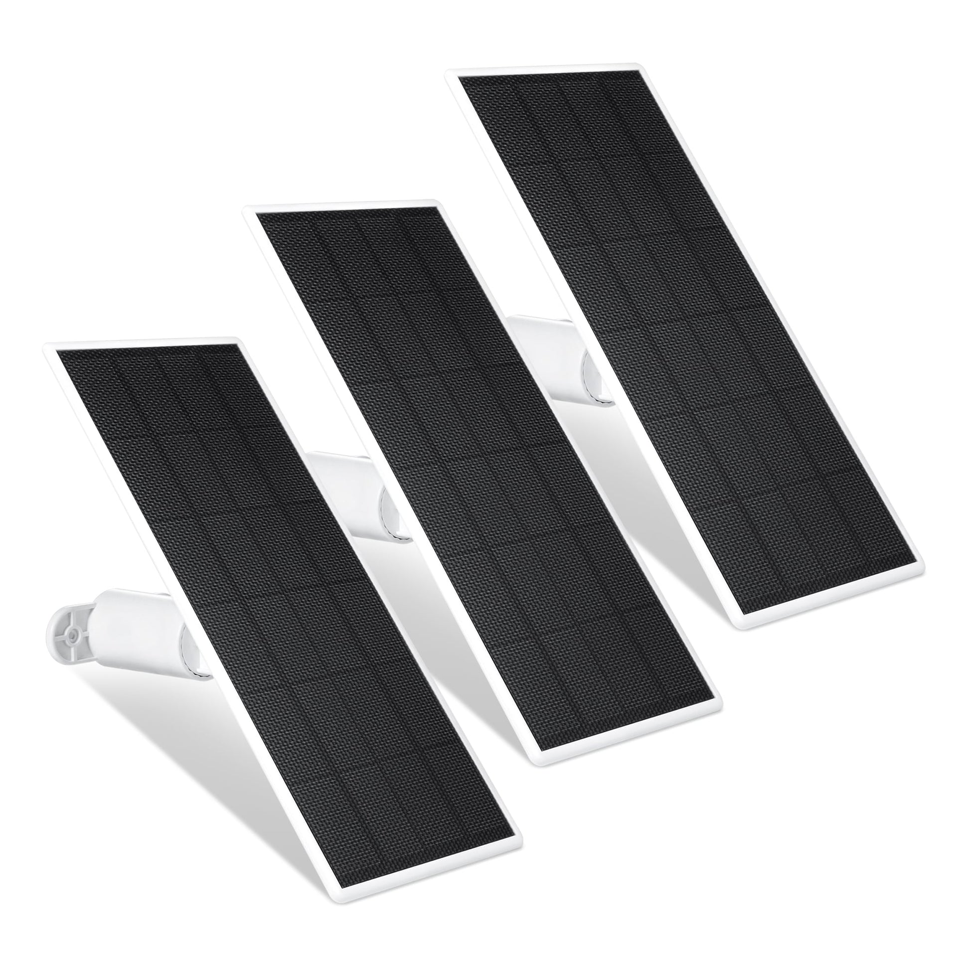 Wasserstein Solar Panel for Google Nest Cam Outdoor or Indoor White Solar Panel (3-Pack) 4895230318218