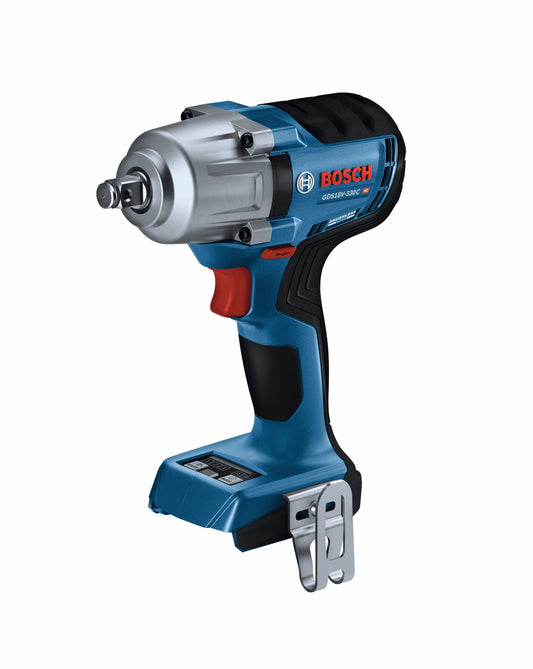 Bosch 18-volt Variable Speed Brushless 1/2-in square Drive Cordless Impact Wrench (Bare Tool) GDS18V-330CN