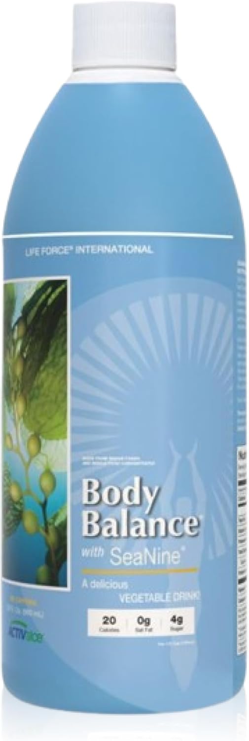 Life Force Youngevity Body Balance Land & Sea Plant Based Nutrition - Sea Vegetables, Kelp, Nori, Honey, Aloe Vera, and More - 75+ Nutrients w\/Vitamins, Minerals, Amino Acids - (32 Fl Oz) (1)