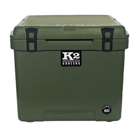 K2 Coolers Summit Duck Boat Green 60-Quart Insulated Personal Cooler S60GN