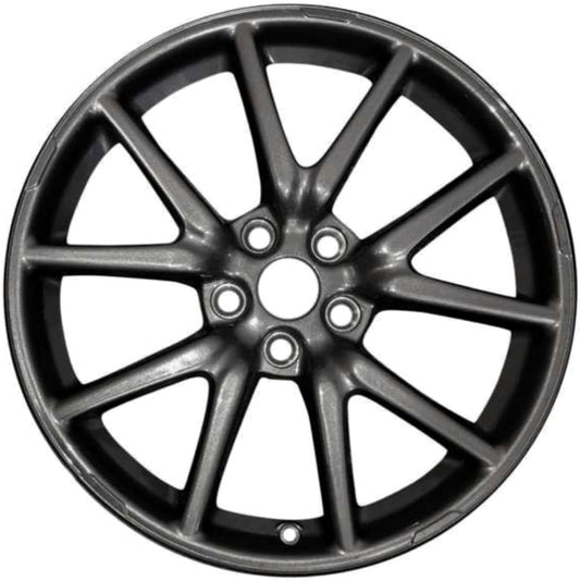 Replacacement New 18"x8.5" Premium Aluminum Alloy Wheel Rim for 2017, 2018, 2019,2020, 2021, FIts Tesla Model 3 | ALY96276U35N | Direct Fit - OE Stock Specs