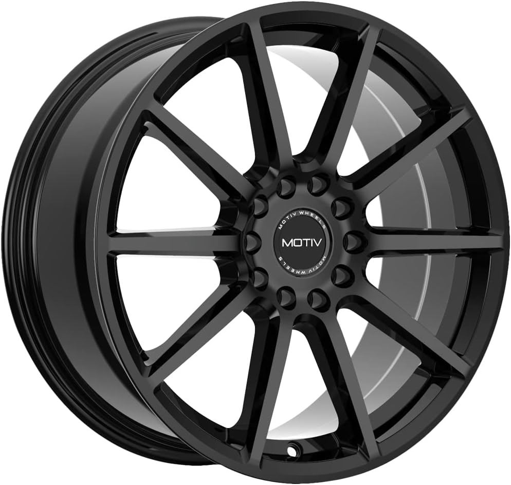 Motiv 431B 16x7.5 5x100/5x4.5" +40mm Gloss Black Wheel Rim 16" Inch