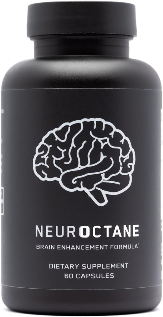 Sculpt Nation by V Shred Neuroctane Nootropic Brain Supplement for Concentration, Brain and Memory Support, Natural Energy and Focus Supplement - 60 Gluten-Free Capsules