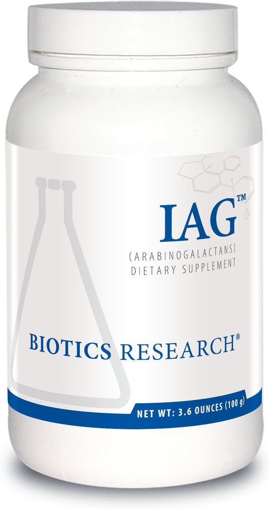 Biotics Research IAG Easy to Dissolve Prebiotic Powdered Formula, Immune Support, Gut Health, Stimulate Butyrate Production, Colon Health 3.6 Ounces