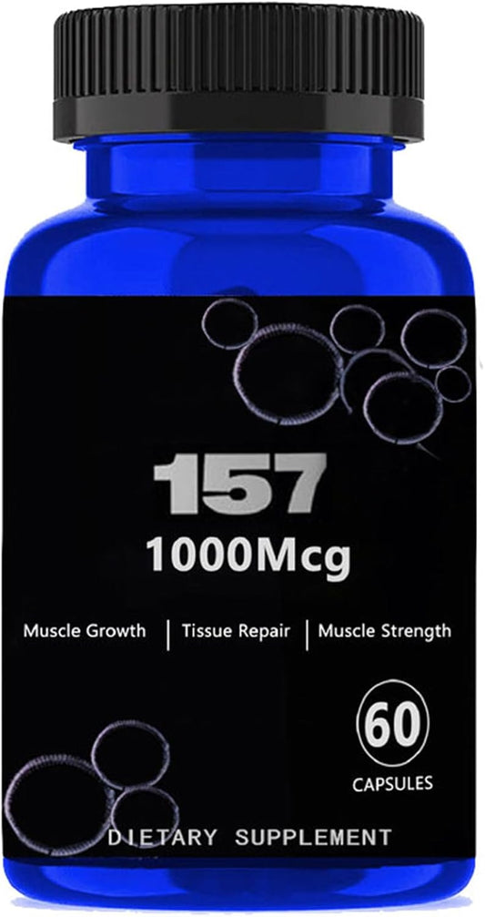 157 Capsules 1000 MG, Non-GMO, Gluten-Free, 60 Capsules