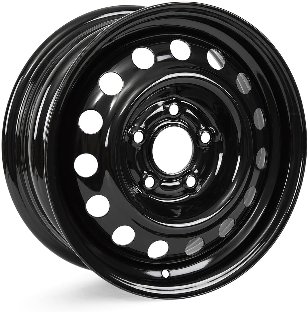 Korenjul for Hyundai Elantra 2017-2020 Wheel Rim Black 15X6 Inch Steel Directly Replacement Passenger Car Wheel