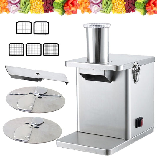 Commercial Food Processor Electric Vegetable Dicer Chopper 3 In 1 Professional Veggie Shredder Grater Multifunctional Meat Grinder Blender Veggie Processor Commercial