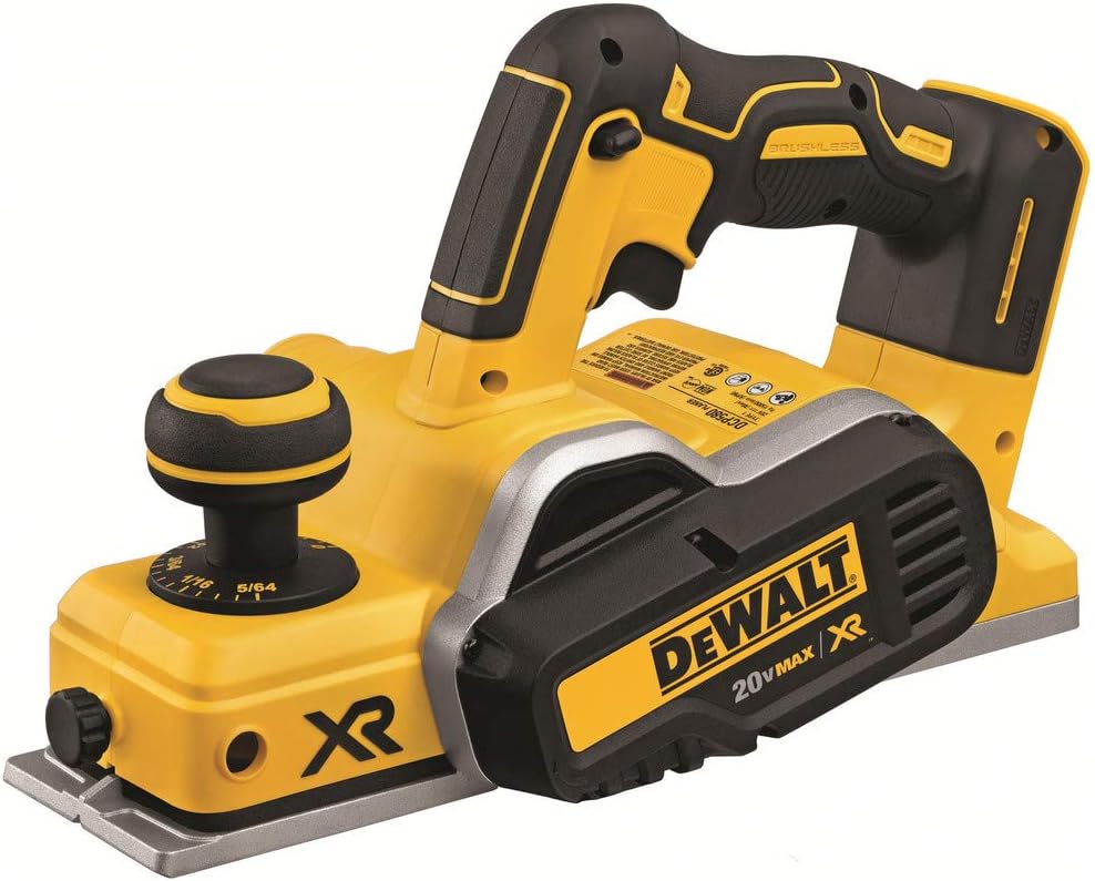Dewalt DCP580BR 20V MAX XR Brushless Lithium-Ion 3-1/4 in. Cordless Planer (Tool Only) (Renewed)