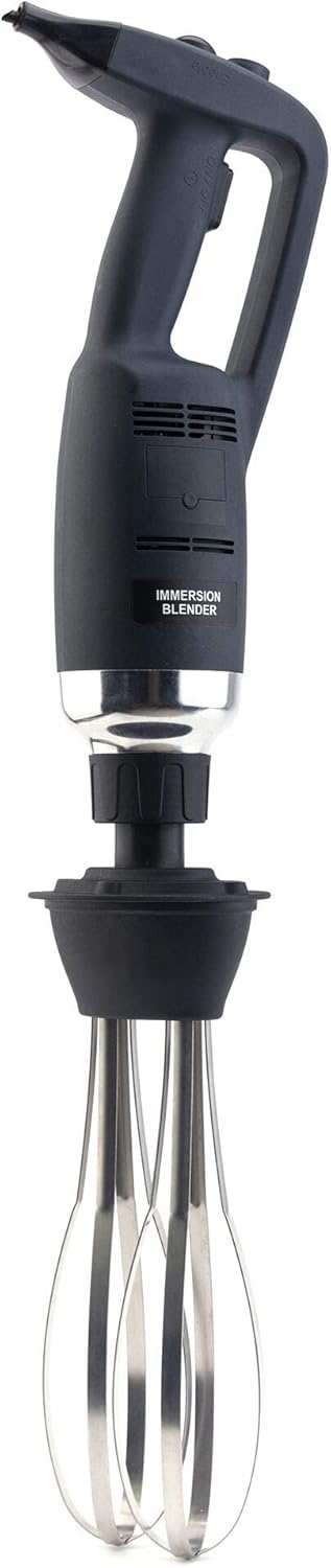 10-in Immersion Whisk Electric handheld blender Milk Frother 500W With Adjustable Variable Speed Detachable Stainless Steel Food Grade Whipping Paddle for Commercial Restaurant/Home Kitchen