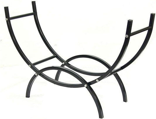 Firewood rack Fireplace Lumber Pile Holder Stacker Indoor Outdoor Firewood Holders Wood Rack Steel Racks Log Hoop Firewood storage rack