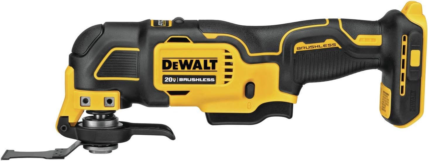 Dewalt DCS354BR ATOMIC 20V MAX Brushless Lithium-Ion Cordless Oscillating Multi-Tool (Tool Only) (Renewed)