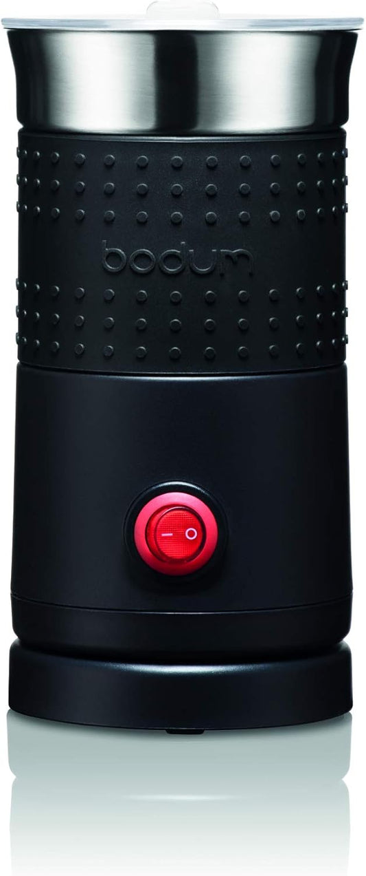 BODUM 11902-01EURO BISTRO Electric Heated Milk Frother 500 W, Black