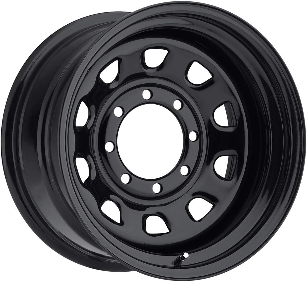 Vision 84 D Window 15x7 5x114.3/5x4.5" -6mm Gloss Black Wheel Rim