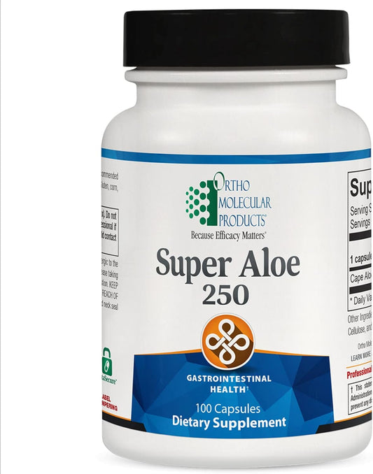 Ortho Molecular - Super Aloe 250-100 Capsules
