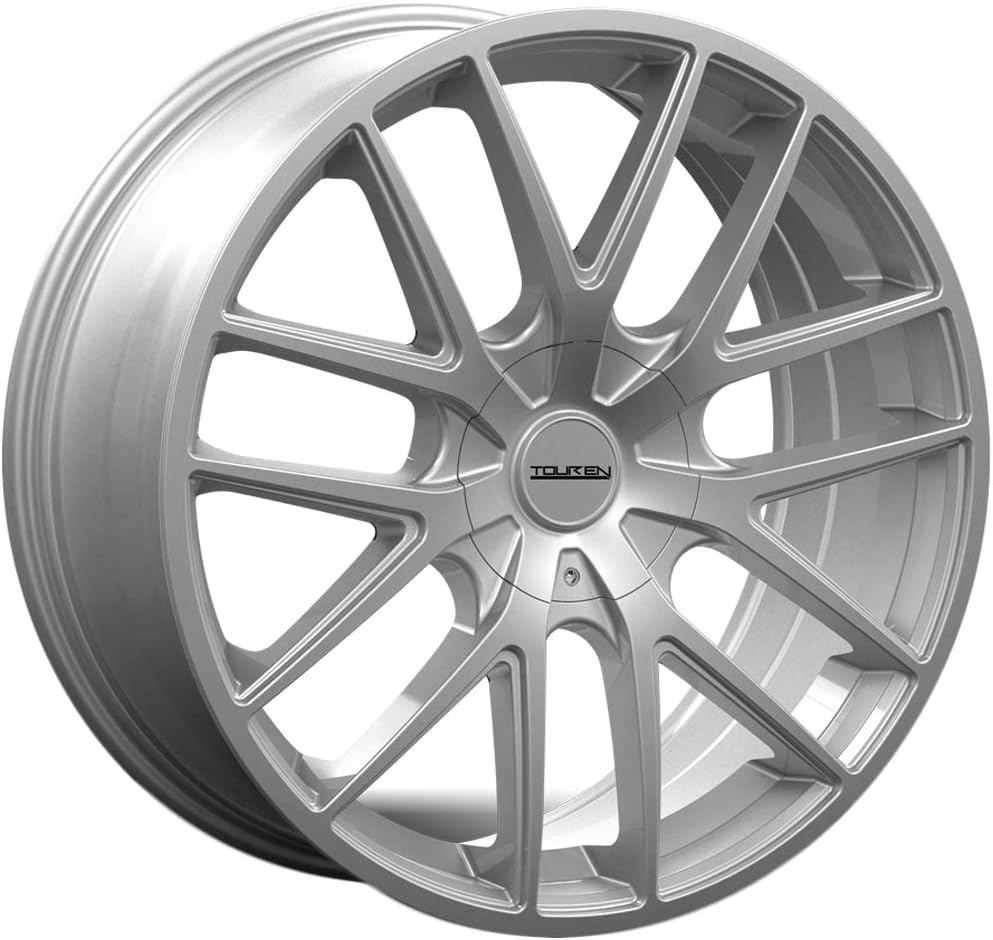TOUREN TR60 Hypersilver Wheel (18 x 8. inches /5 x 72 mm, 40 mm Offset)