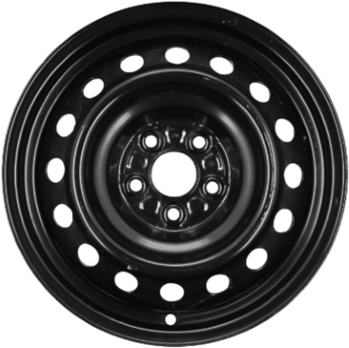 16" 16x6.5" Reconditioned Factory OEM Black Steel Wheel Rim for 2012-2014 Toyota Camry | 69602