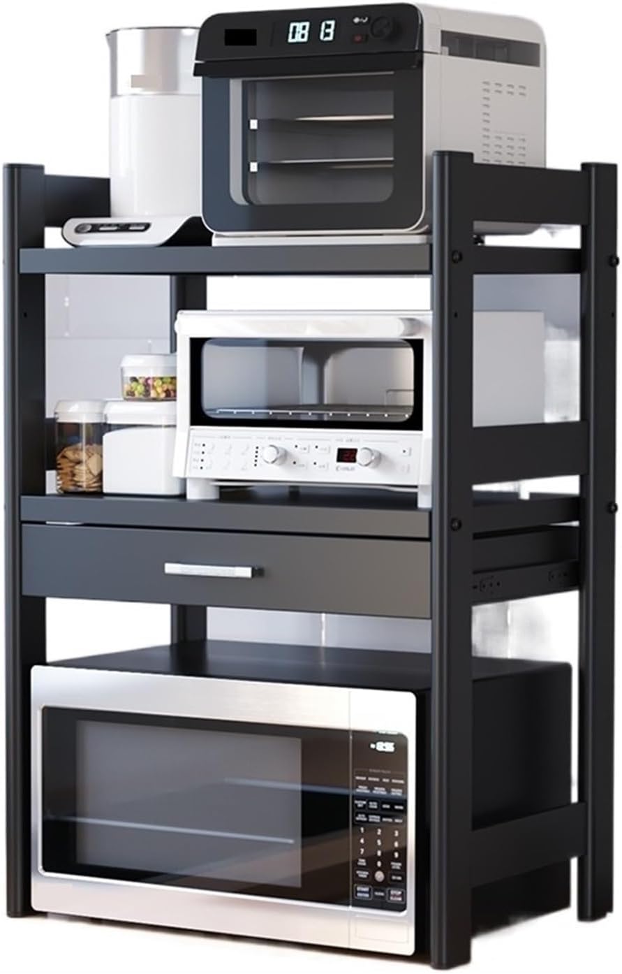 Fruit Basket for Kitchen Kitchen Microwave Rack, Countertop, Drawer, Storage Rack, Multi-layer Electric Pot, Oven Rack, Multifunctional And Expandable Storage Rack，kitchen Storage Rack Kitchen Gadgets