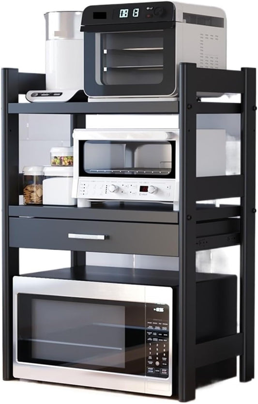 Fruit Basket for Kitchen Kitchen Microwave Rack, Countertop, Drawer, Storage Rack, Multi-layer Electric Pot, Oven Rack, Multifunctional And Expandable Storage Rack，kitchen Storage Rack Kitchen Gadgets