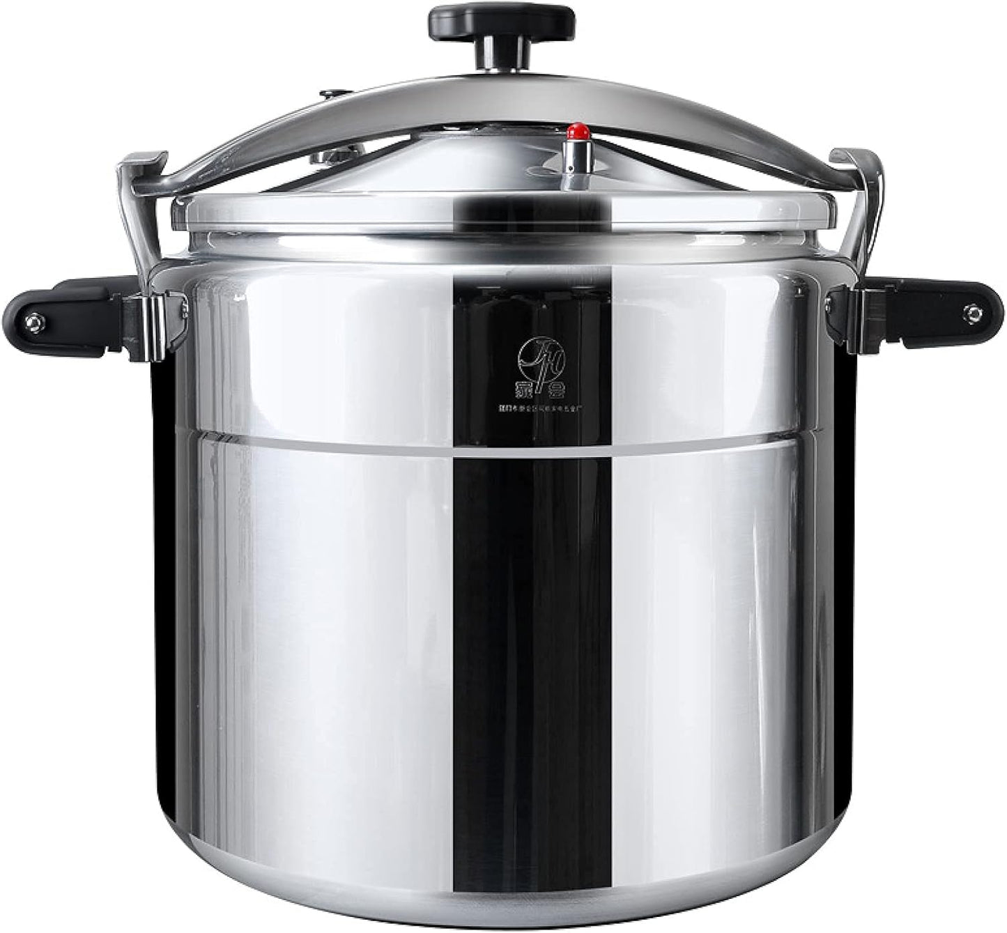 Commercial Large Capacity Pressure Cooker,Stainless Steel Explosion-Proof High Pressure Cooking Pot for Household Restaurant Kitchen,Silver-33L