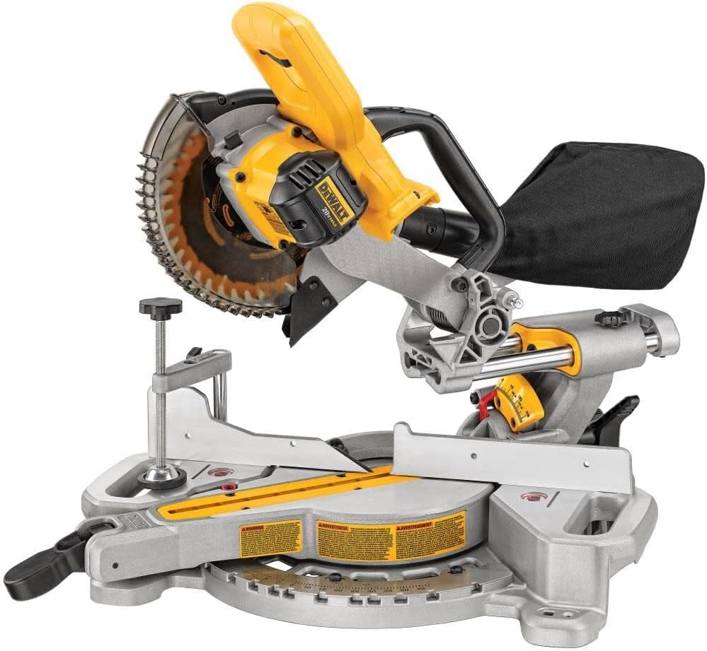 DEWALT 20V MAX 7-1\/4-Inch Miter Saw, Tool Only, Cordless (DCS361B)