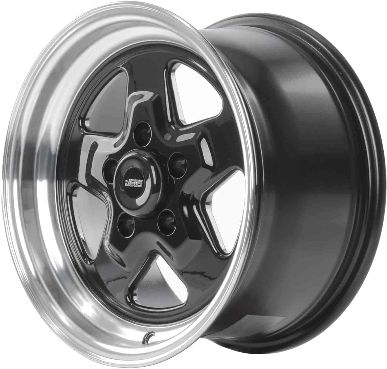 JEGS 66177 Sport Star 5-Spoke Wheel [Size: 15" x 8"]