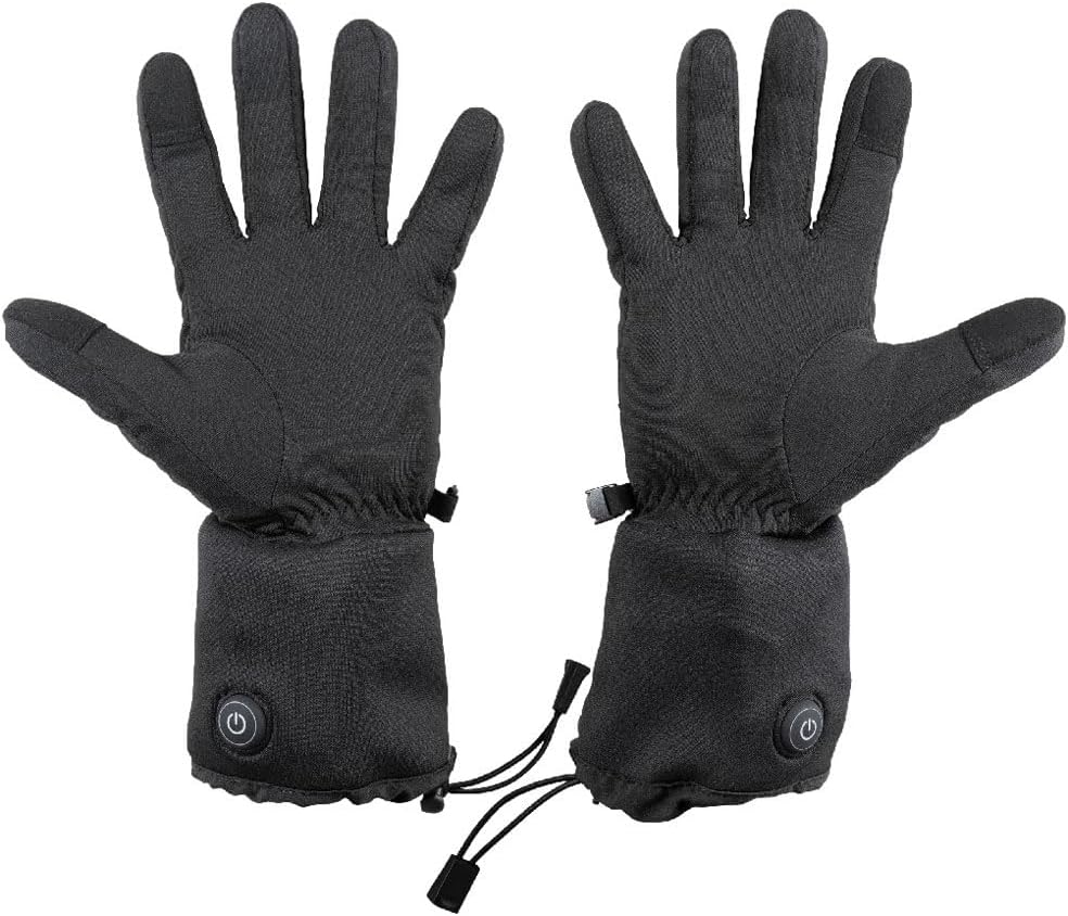KLEIN TOOLS 60795 Rechargeable Heated Work Glove Liners (Large) with Knit Dipped Gloves (2XL), Cut Level A1 Protection, Touchscreen Compatibility, and Batteries