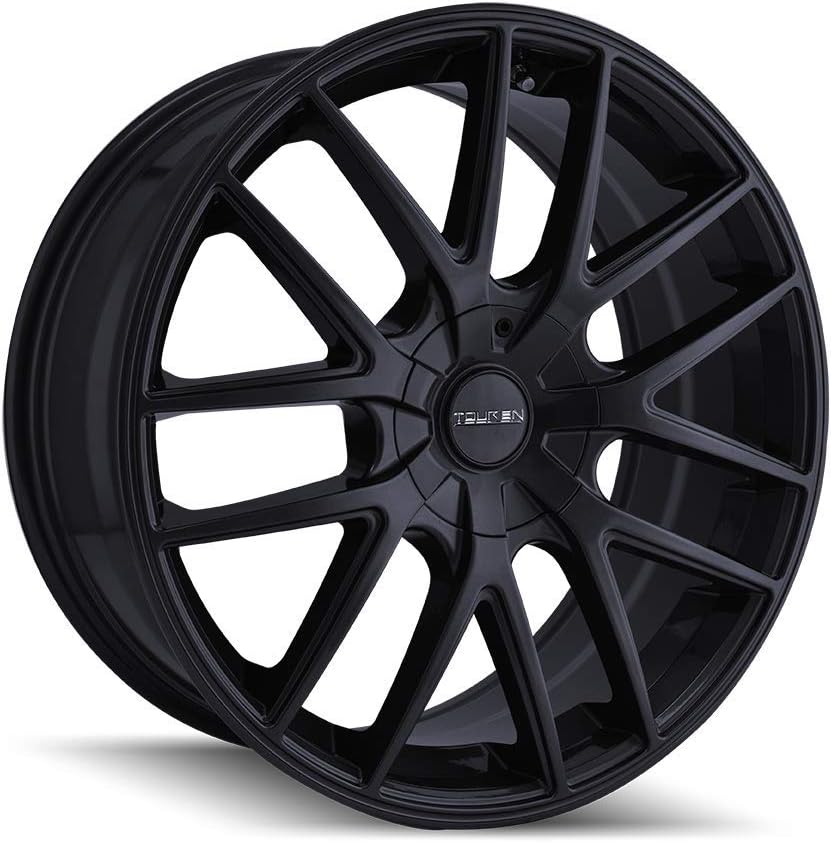 TOUREN TR60 Full Matte Black Wheel with Alloy Steel (17 x 7.5 inches /110 x 110 mm, 42 mm Offset)