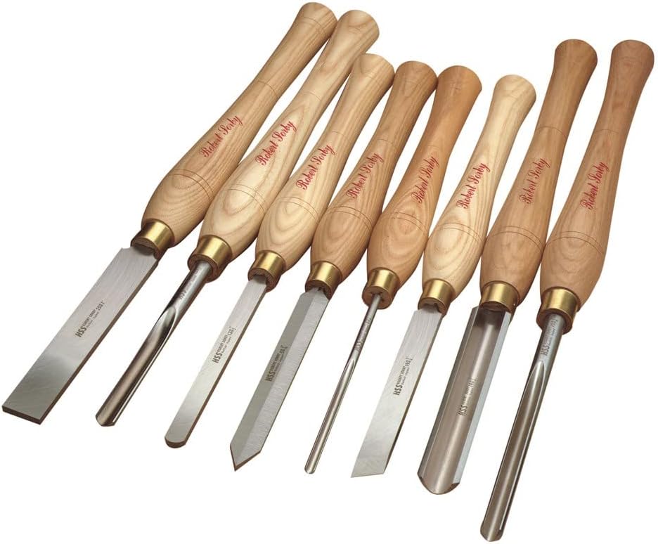 Robert Sorby H6542 Turning Tool Set (8 Piece)