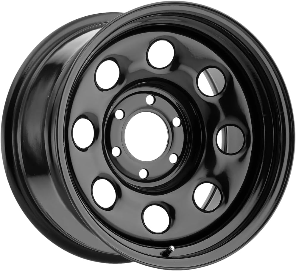 Vision 85 Soft 8 Black Wheel with Painted Finish (17x8"/6x139.7mm)