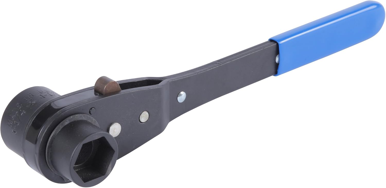 Reed Tool LV2017 Value Line Thru-Bolt Dual Socket Ratchet Wrench, 1-1\/4 and 1-1\/16-Inch