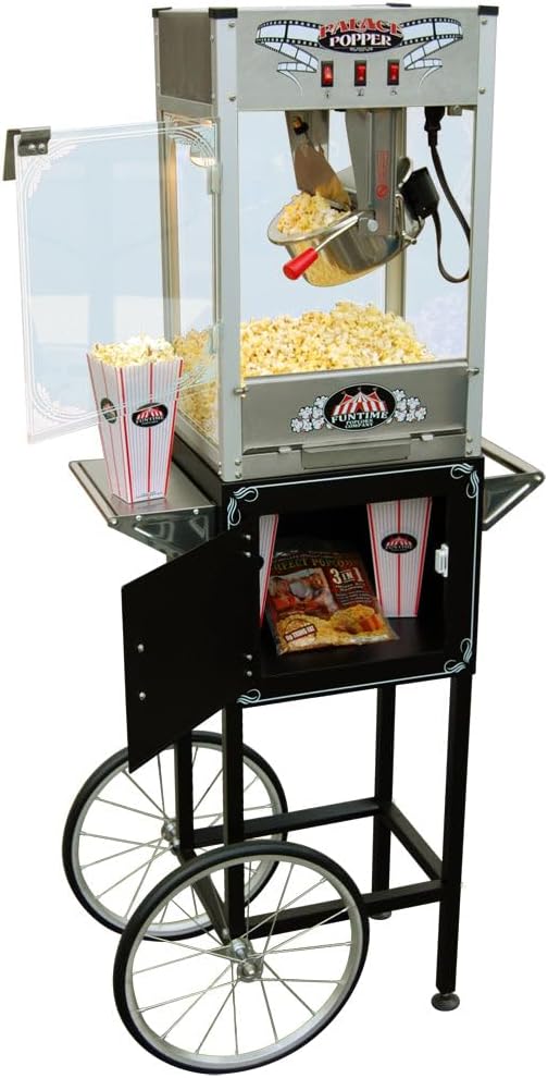 FunTime FT865PP Palace Popper 8 oz Bar Style Popcorn Popper Machine